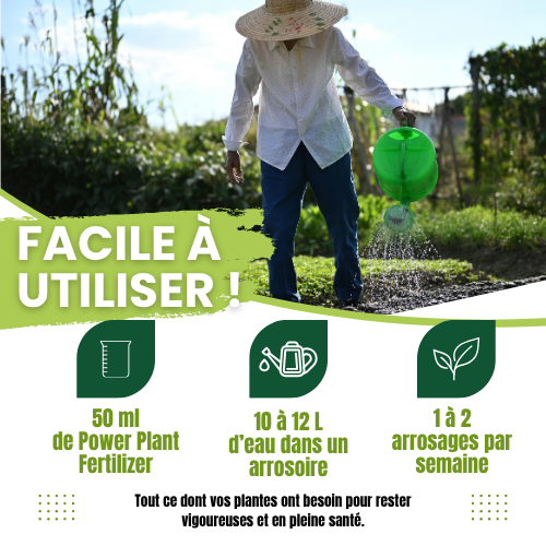 Power Plant Fertilizer Alsace - Engrais 100% Organique - Facile à utilser