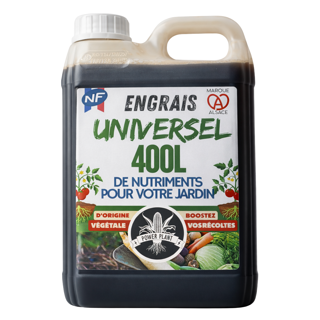 Bidon d'engrais Power Plant engrais organique bidon 2L fertilisant universel pour tout le potager
